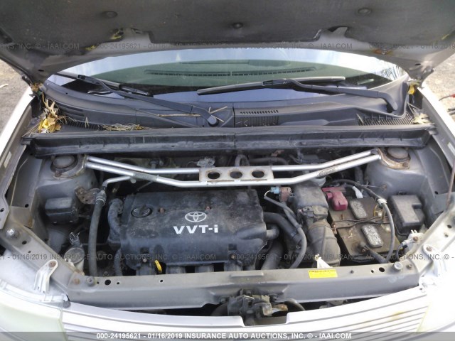 JTLKT334540158943 - 2004 TOYOTA SCION XB 灰色 照片 10