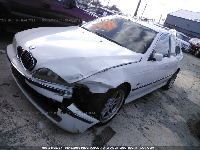 WBADE6324VBW52499 - 1997 BMW 540 I AUTOMATIC Blanc photo 2