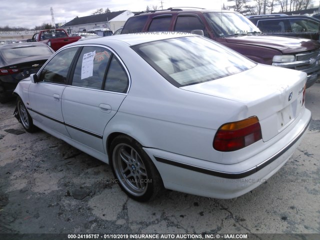 WBADE6324VBW52499 - 1997 BMW 540 I AUTOMATIC WHITE photo 3