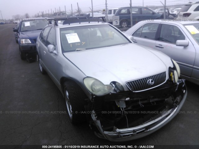 JT8BD69SX40197011 - 2004 LEXUS GS 300 SILVER photo 1