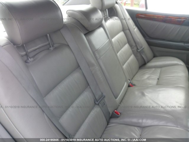 JT8BD69SX40197011 - 2004 LEXUS GS 300 SILVER photo 8