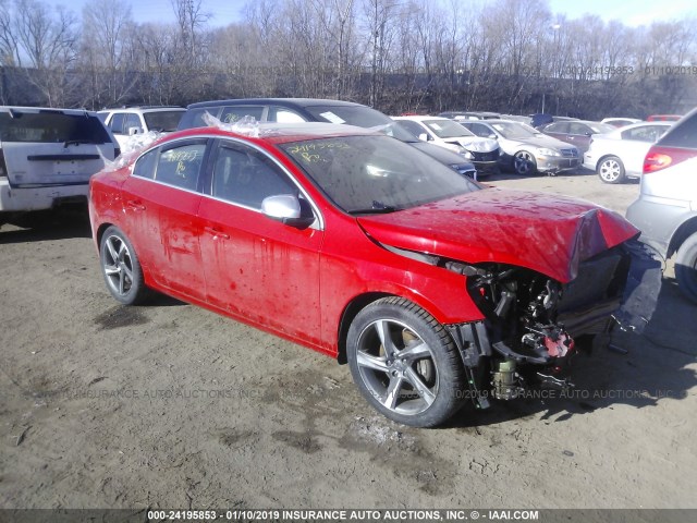 YV1902FH7C2137360 - 2012 VOLVO S60 T6 RED photo 1