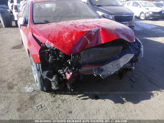 YV1902FH7C2137360 - 2012 VOLVO S60 T6 RED photo 6