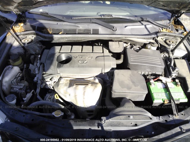 4T4BF3EK7BR216850 - 2011 TOYOTA CAMRY SE/LE/XLE BLACK photo 10