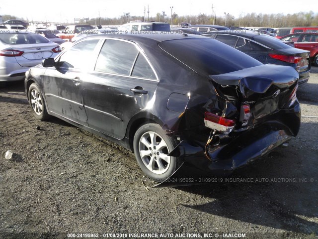 4T4BF3EK7BR216850 - 2011 TOYOTA CAMRY SE/LE/XLE BLACK photo 3