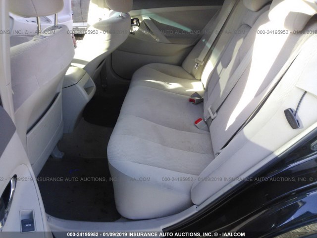 4T4BF3EK7BR216850 - 2011 TOYOTA CAMRY SE/LE/XLE BLACK photo 8