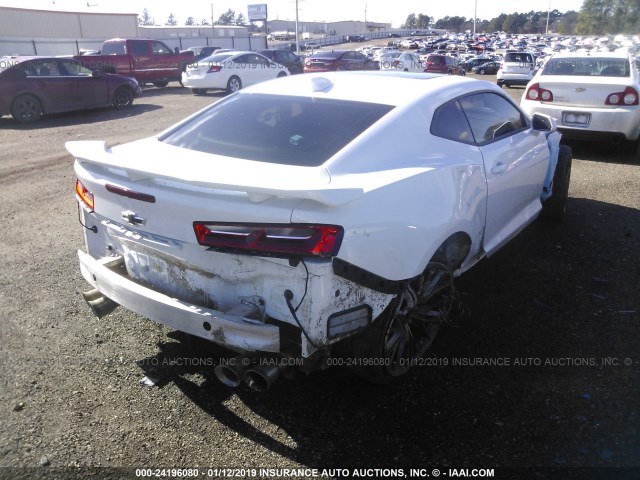 1G1FK1R60J0114950 - 2018 CHEVROLET CAMARO ZL1 白色 照片 4