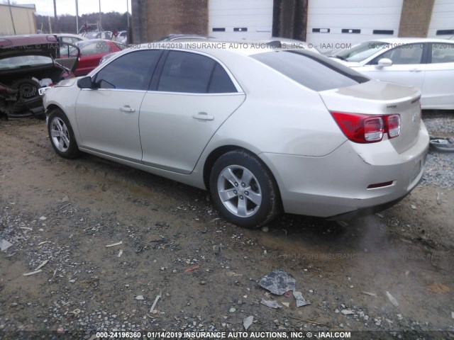 1G11B5SA8DF202338 - 2013 CHEVROLET MALIBU LS GOLD photo 3