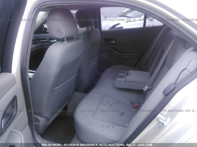 1G11B5SA8DF202338 - 2013 CHEVROLET MALIBU LS GOLD photo 8