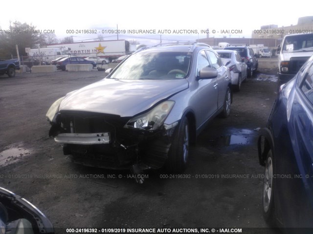 JNKAJ09F08M360199 - 2008 INFINITI EX35 JOURNEY GOLD photo 2