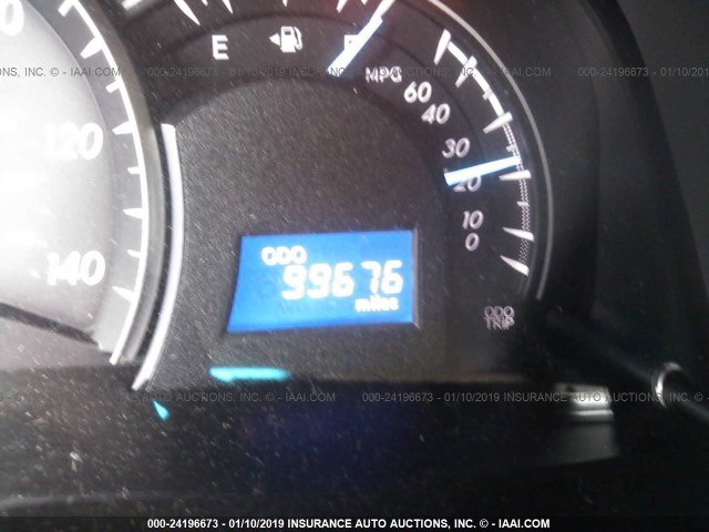 4T4BF1FK0CR191116 - 2012 TOYOTA CAMRY SE/LE/XLE 红色 照片 7