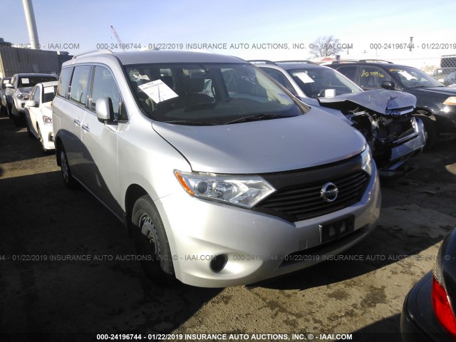 JN8AE2KP1E9105262 - 2014 NISSAN QUEST S/SV/SL/LE SILVER photo 6