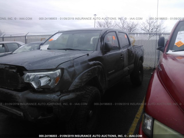 3TMLU4EN6DM118358 - 2013 TOYOTA TACOMA DOUBLE CAB GRAY photo 6