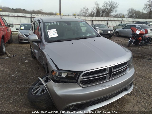 1C4RDHDG0JC371502 - 2018 DODGE DURANGO GT SILVER photo 1