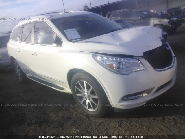 5GAKRCKDXDJ213524 - 2013 BUICK ENCLAVE WHITE photo 1