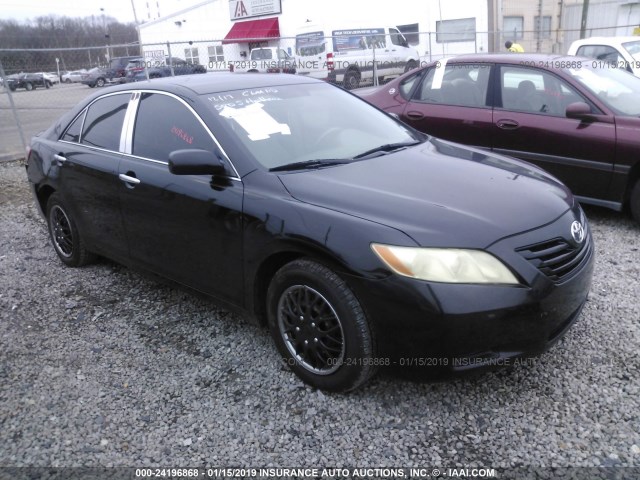 4T1BE46K47U037836 - 2007 TOYOTA CAMRY NEW GENERAT CE/LE/XLE/SE BLACK photo 1