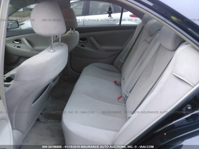 4T1BE46K47U037836 - 2007 TOYOTA CAMRY NEW GENERAT CE/LE/XLE/SE BLACK photo 8