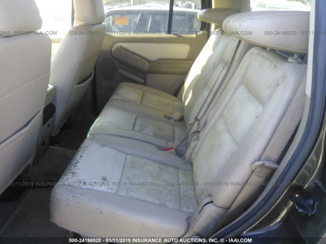 1FMEU74E78UA58079 - 2008 FORD EXPLORER EDDIE BAUER BROWN photo 8