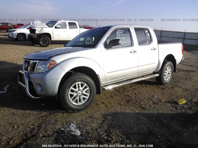 1N6AD0EV8GN708584 - 2016 NISSAN FRONTIER S/SV/SL/PRO-4X SILVER photo 2