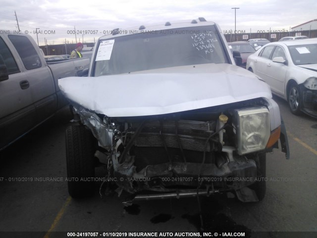 1J8HG58296C139688 - 2006 JEEP COMMANDER LIMITED GRAY photo 6