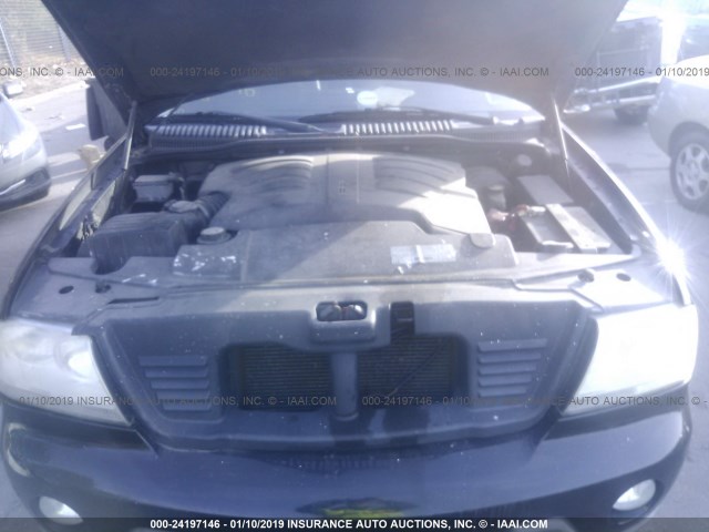 5LMEU78H93ZJ27108 - 2003 LINCOLN AVIATOR 黑色 照片 10
