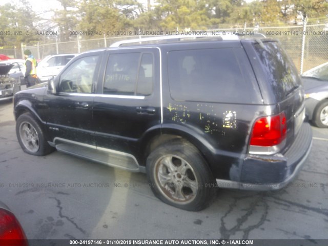 5LMEU78H93ZJ27108 - 2003 LINCOLN AVIATOR 黑色 照片 3