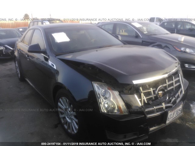 1G6DE5E5XC0110663 - 2012 CADILLAC CTS LUXURY COLLECTION BLACK photo 1