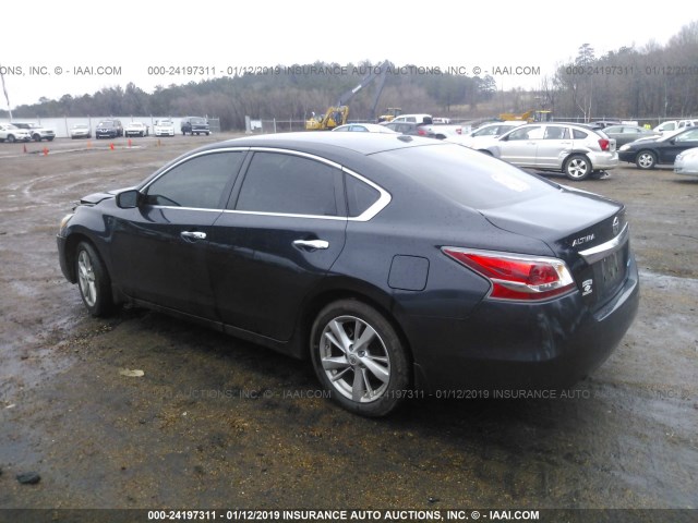 1N4AL3AP1EN236469 - 2014 NISSAN ALTIMA 2.5/S/SV/SL Navy photo 3