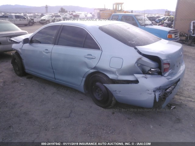 4T4BE46K19R102411 - 2009 TOYOTA CAMRY SE/LE/XLE 浅蓝色 照片 3