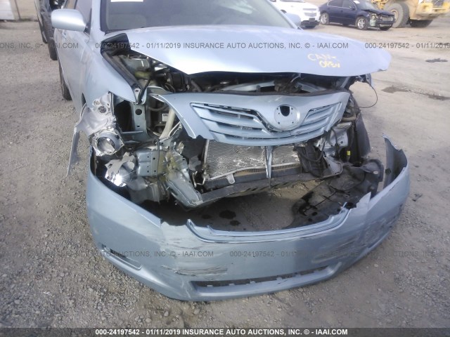 4T4BE46K19R102411 - 2009 TOYOTA CAMRY SE/LE/XLE 浅蓝色 照片 6