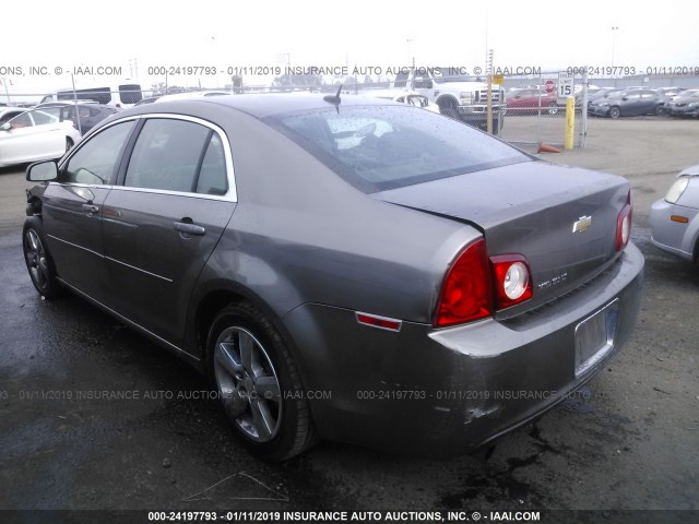 1G1ZD5EB9AF312778 - 2010 CHEVROLET MALIBU 2LT BROWN photo 3