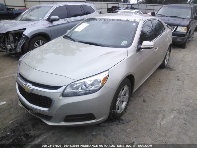 1G11C5SA5GF159109 - 2016 CHEVROLET MALIBU LIMITED LT TAN photo 2