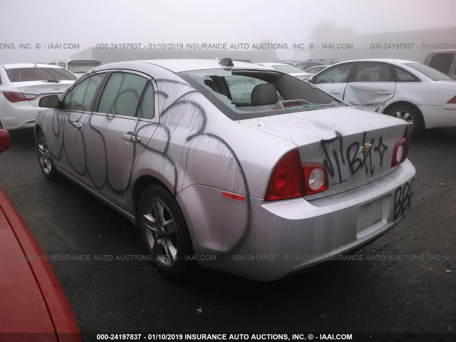1G1ZA5E08CF281436 - 2012 CHEVROLET MALIBU LS SILVER photo 3