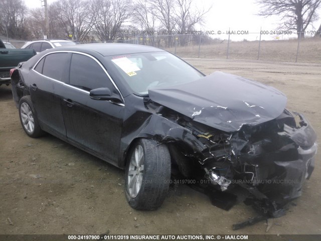 1G11E5SL5EF224131 - 2014 CHEVROLET MALIBU 2LT BLACK photo 1