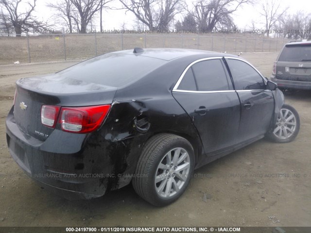 1G11E5SL5EF224131 - 2014 CHEVROLET MALIBU 2LT BLACK photo 4