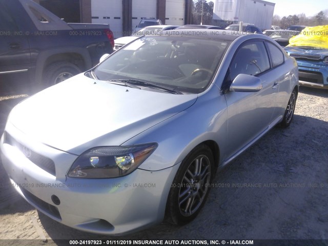 JTKDE177670185797 - 2007 TOYOTA SCION TC 浅蓝色 照片 2