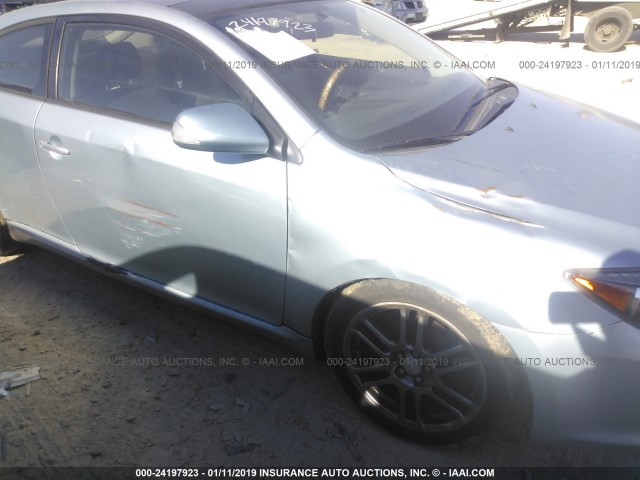 JTKDE177670185797 - 2007 TOYOTA SCION TC 浅蓝色 照片 6