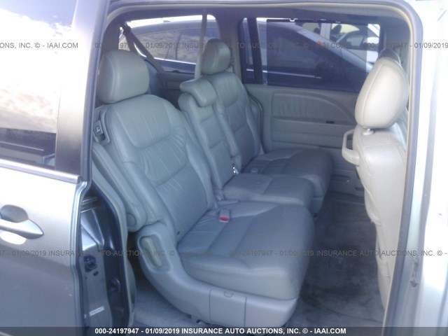 5FNRL38696B114842 - 2006 HONDA ODYSSEY EXL GRAY photo 8