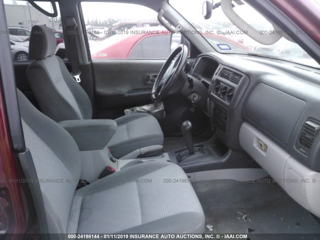 JA4LS31RX3J015877 - 2003 MITSUBISHI MONTERO SPORT XLS RED photo 5