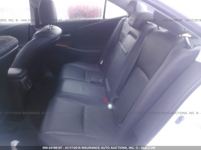 JTHBB1BA0A2006058 - 2010 LEXUS HS 250H WHITE photo 8