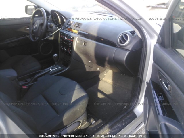 JM1BK343091205284 - 2009 MAZDA 3 S SILVER photo 5