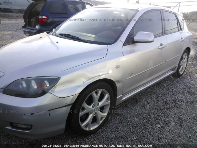 JM1BK343091205284 - 2009 MAZDA 3 S SILVER photo 6