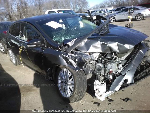 1FADP3J20GL275512 - 2016 FORD FOCUS TITANIUM GRAY photo 1