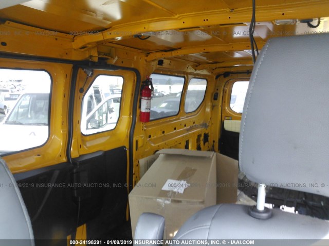 1FTNR2ZM9FKA87052 - 2015 FORD TRANSIT T-250 YELLOW photo 8