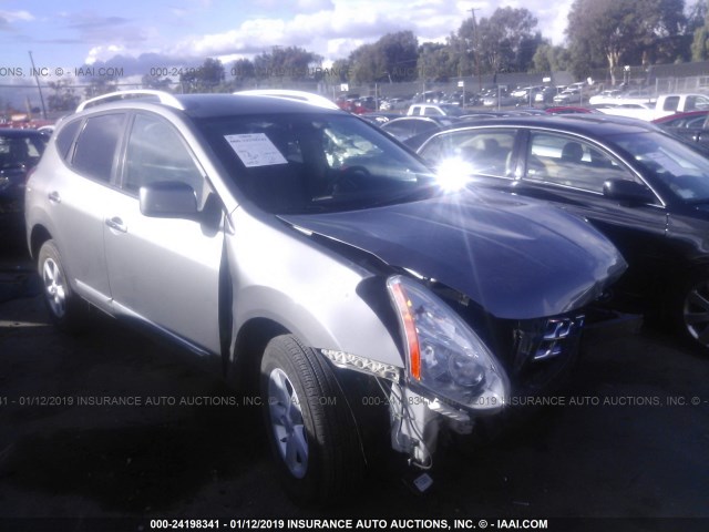 JN8AS5MT7DW553171 - 2013 NISSAN ROGUE S/SV GRAY photo 1