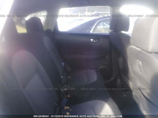 JN8AS5MT7DW553171 - 2013 NISSAN ROGUE S/SV GRAY photo 8