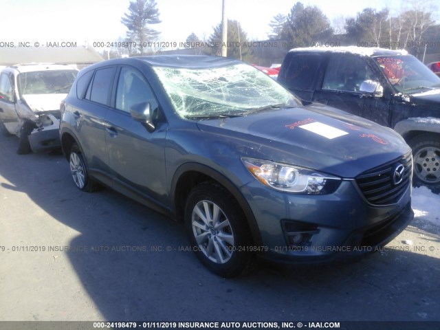 JM3KE4CY5G0874848 - 2016 MAZDA CX-5 TOURING 蓝色 照片 1