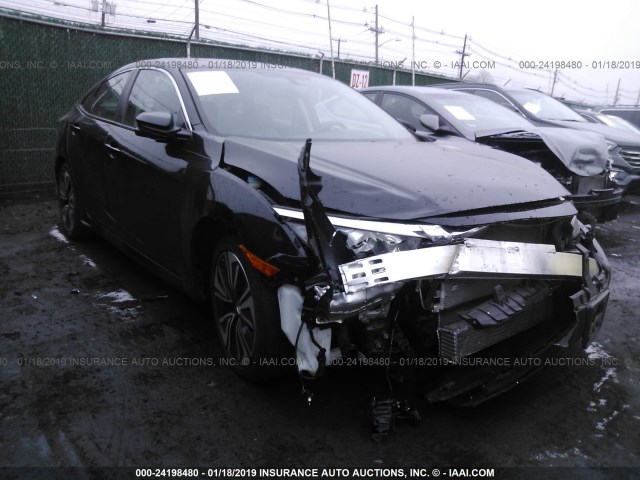 2HGFC1F78GH634580 - 2016 HONDA CIVIC EXL BLACK photo 1