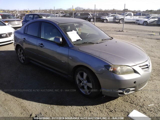 JM1BK323061531293 - 2006 MAZDA 3 S GRAY photo 1