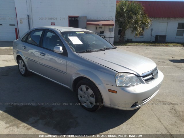 KL5JD56Z86K38875 - 2006 SUZUKI FORENZA SILVER photo 1